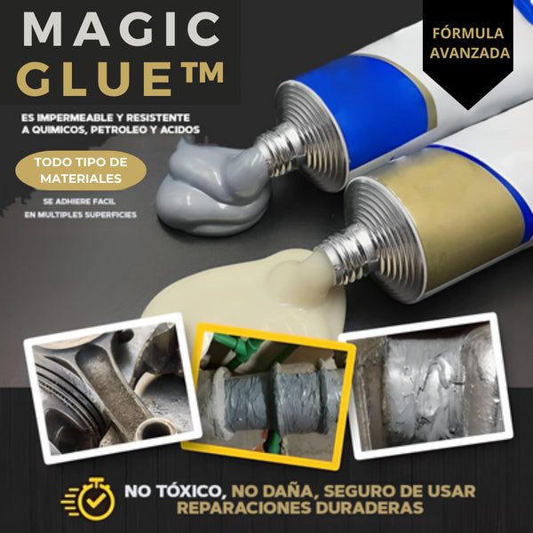 MAGICGLUE - Pegamento de Reparación para Metales