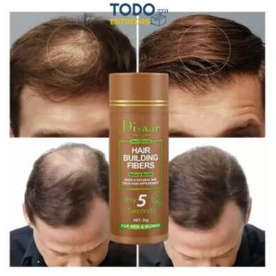 HAIRREVIVE™ - FIBRA CAPILAR PARA DISMINUIR LA CALVICIE