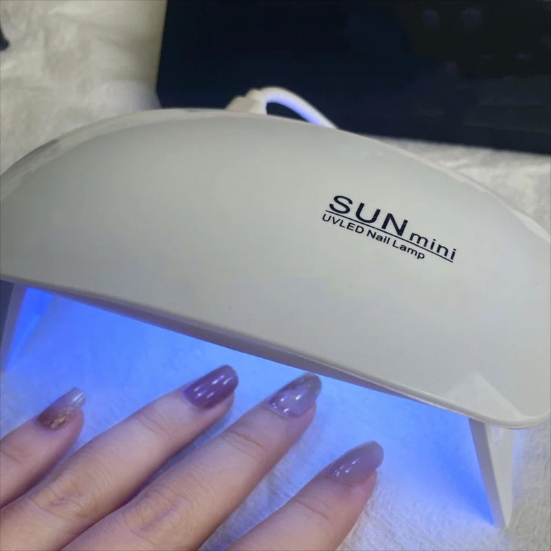 KIT SEMICURE - Uñas Gel de Larga Duración + Lámpara de Rayos UV✨🌸