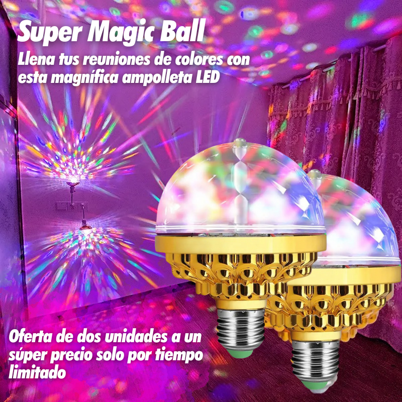 Super Magic Ball - Ilumina Tus Fiestas con Estilo 🔥OFERTA POR TIEMPO LIMITADO🔥