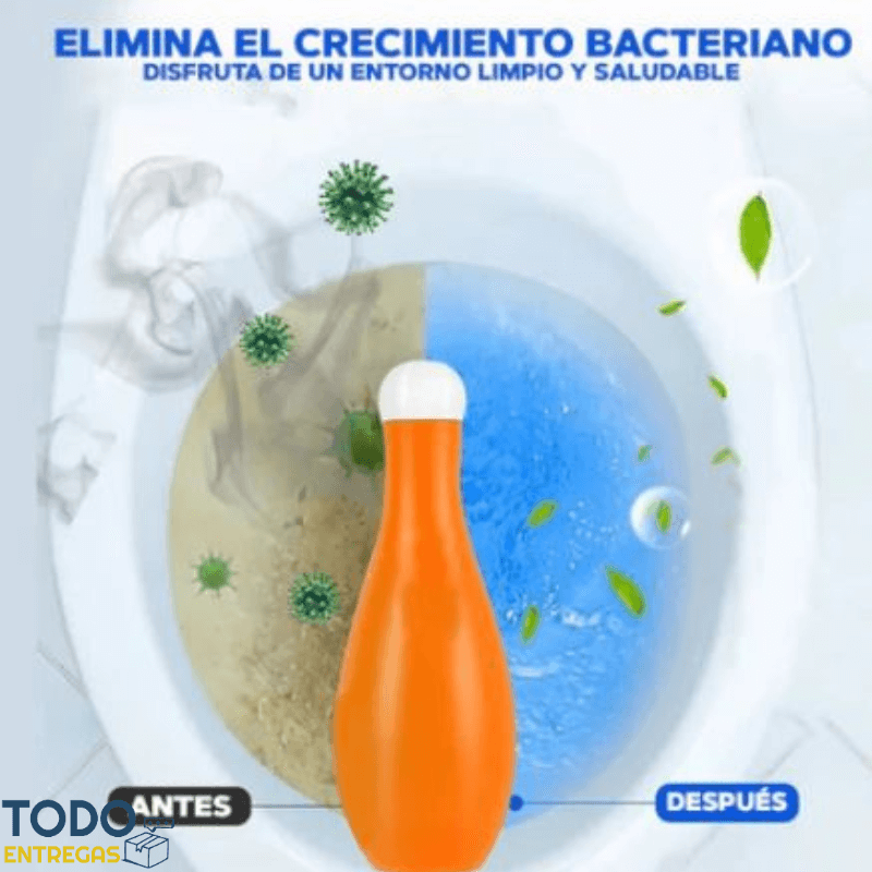 EcoCleanDeep™ - Limpiador de Inodoro de Larga Duración