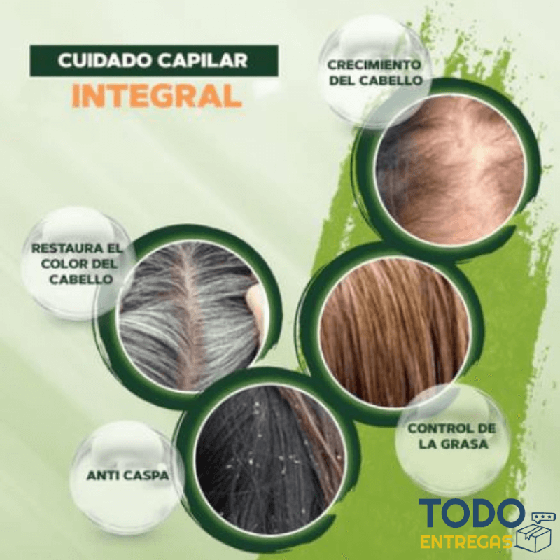 HairMax™ - Barra De Champú Para Oscurecer El Cabello