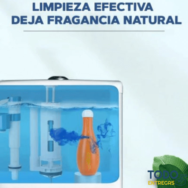 EcoCleanDeep™ - Limpiador de Inodoro de Larga Duración