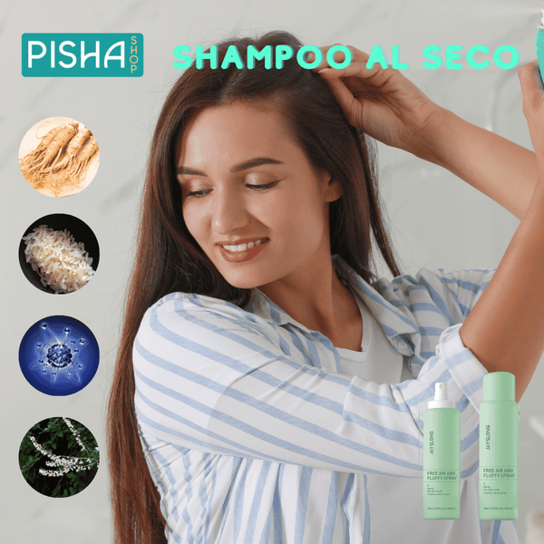 Shampoo en spray - No más preocupaciones por el cabello grasoso😏💁🏻‍♀️