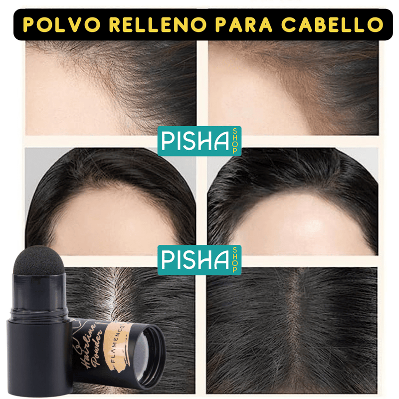 Polvo para cabello - Rellena cualquier imperfección!