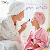 Toalla mágica para cabello