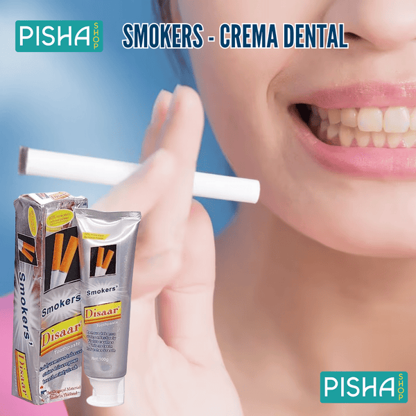 Smokers - Despidete de las manchas en tus dientes😁🦷