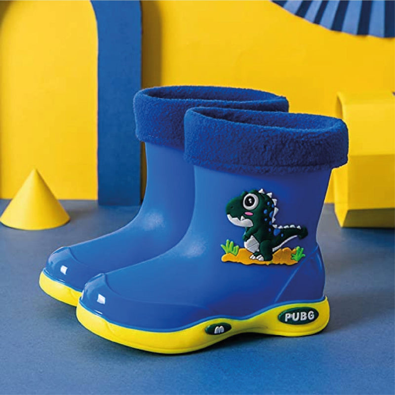 Botas impermeables para niños Dino™🦖 - ¡A jugar bajo la lluvia!