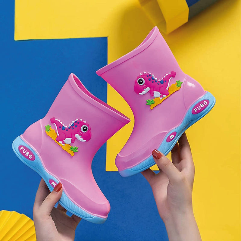 Botas impermeables para niños Dino™🦖 - ¡A jugar bajo la lluvia!