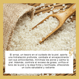 Kit de Skin Care a Base de Arroz-Dale un Brillo único a tu piel✨🌾