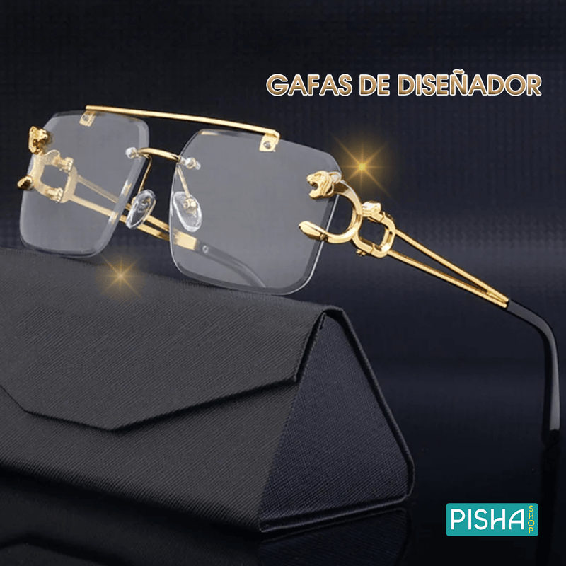 Gafas de Diseñador-Despierta tu estilo salvaje🐆👓☀️