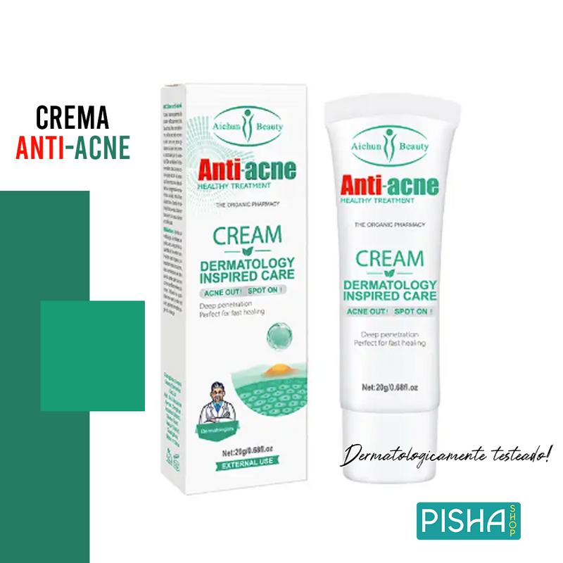 Crema anti acné DERMATOLÓGICA-¡Renueva tu Piel, dile adiós al acné!✨