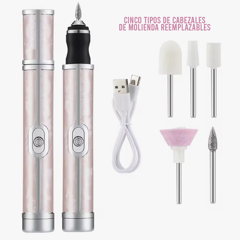 Mini Taladro eléctrico profesional 5 en 1 para uñas-Potencia y precisión para uñas perfectas💅✨