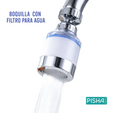 Boquilla con filtro para agua 360°-Agua pura, al alcance de tu grifo✨ 💦