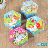 Set de arte hexagonal de 46 piezas-Creatividad sin límites🎨🖌️🌟