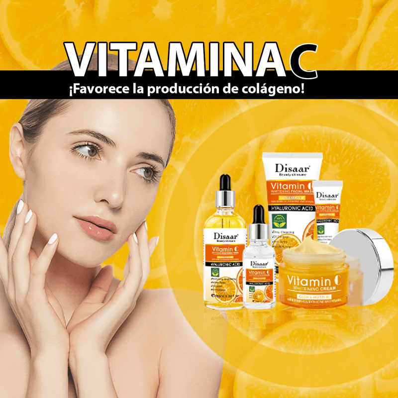 Kit de Skin Care de vitamina C - ¡Obtén una piel libre de manchas!