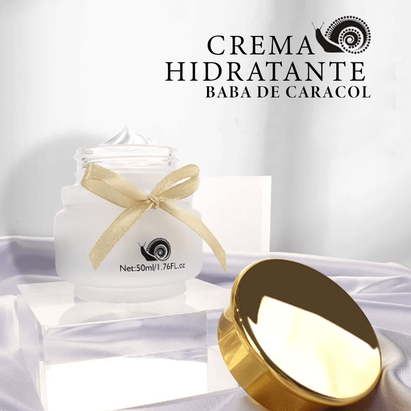 Crema Hidratante Baba de caracol-Luce una piel Luminosa✨🐌