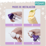 Jeringa para decoración de postres-Dale sabor y estilo a tus creaciones🎂✨