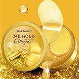 Máscara de Ojos de Oro 24k con Colágeno - ¿Estás lista para unos ojos frescos y más jovenes?